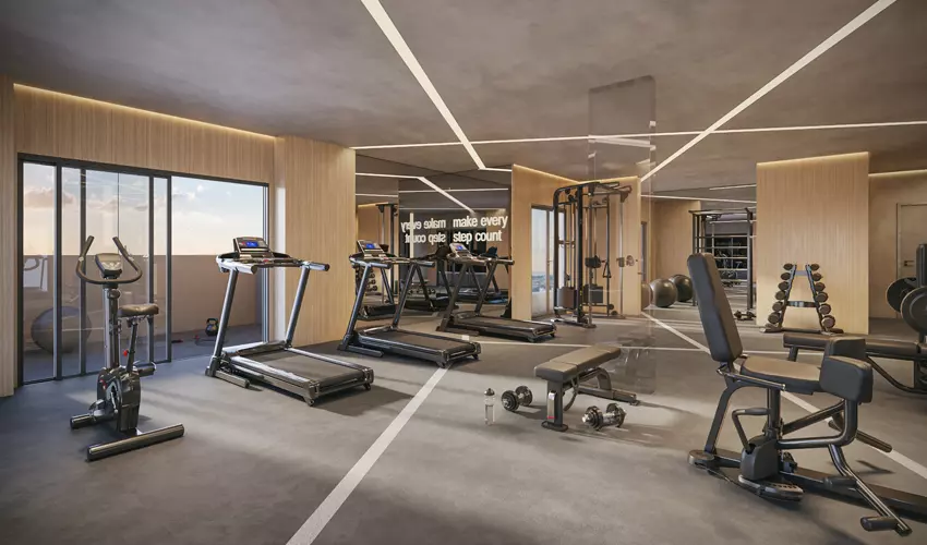 Perspectiva artística do fitness